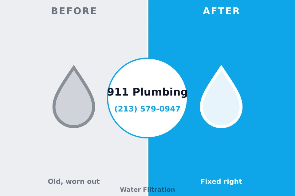 Before and after: plumbing company Gallipolis, OH